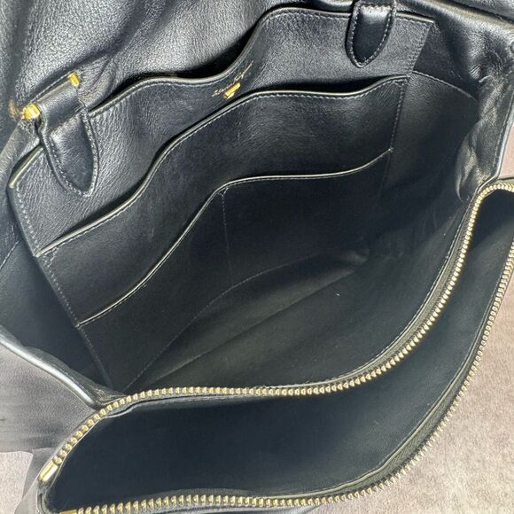 Salvatore Ferragamo Trifolio Black Leather Backpack - Picture 11 of 15